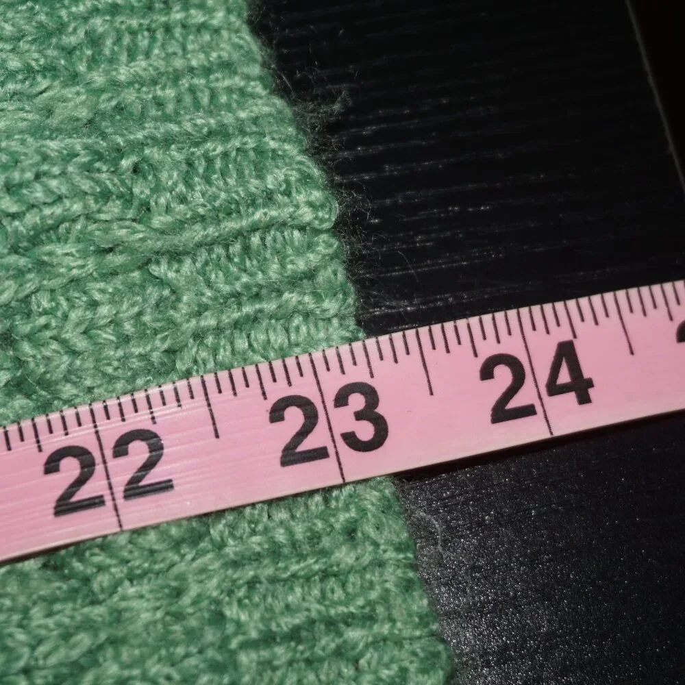 Anthropologie Field Flower Wool Mohair Green Sweater xs - Picture 8 of 8